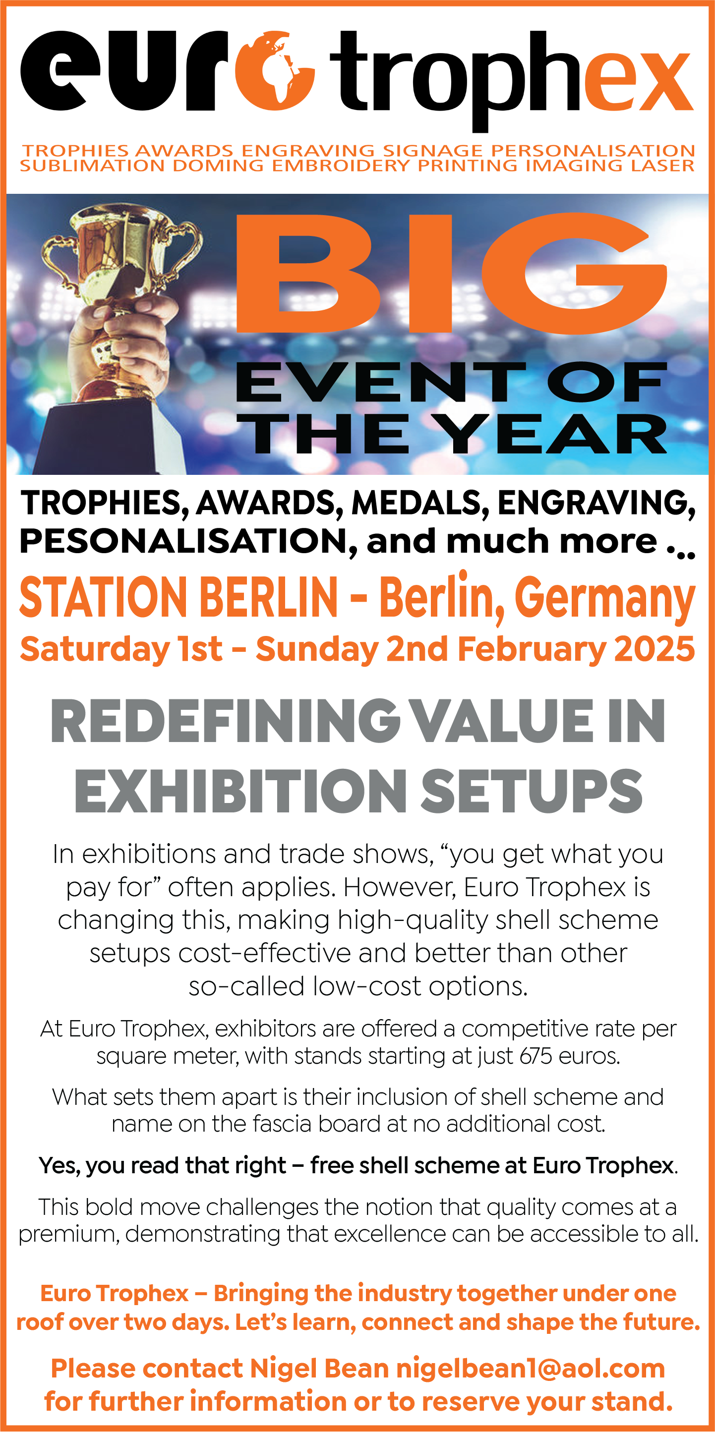 EURO TROPHEX 2025 BERLIN